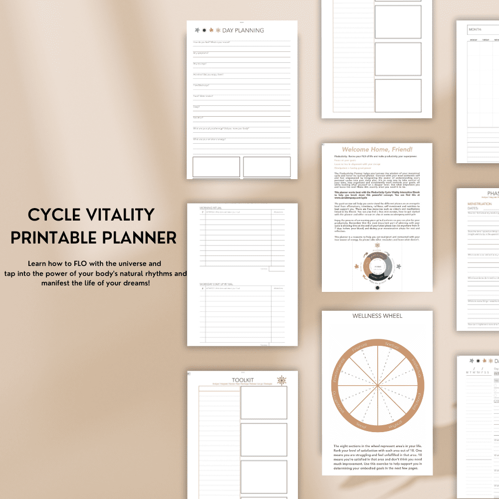 Floductivity™ Daily & Weekly Printable Planner